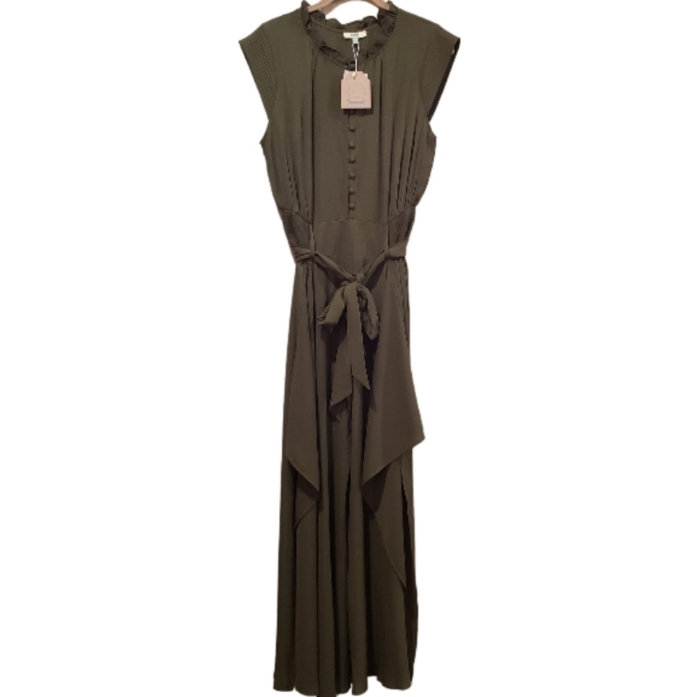 Kori Wide Leg Jumpsuit W/ Open Side Seams - Picture 5 of 5